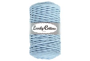 BABY BLUE - cotton cord 3mm