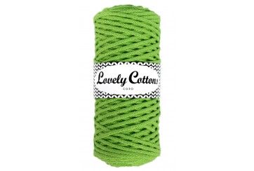 LIME - cotton cord 3mm