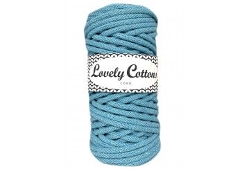 HEAVEN BLUE - cotton cord 5mm