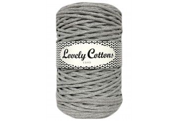 GREY - cotton cord 3mm