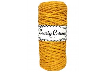 YELLOW - cotton cord 3mm