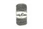 DARK GREY - cotton cord 2mm