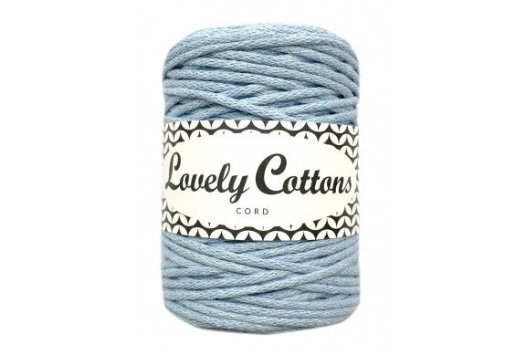 BABY BLUE - cotton cord 2mm