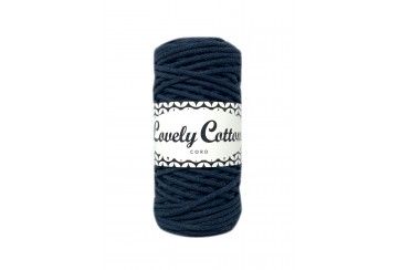 NAVY - cotton cord 2mm