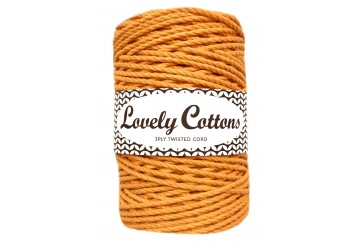 APRICOT 3MM - twisted cord 3PLY