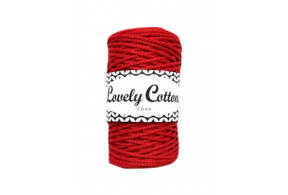 RED - polyester cord 1,5mm