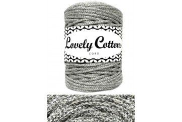 SILVER - metallized cord 2mm