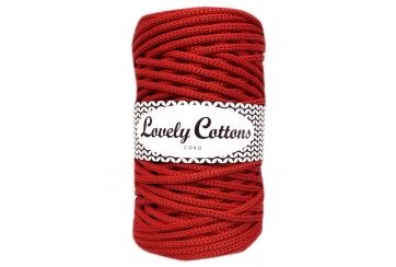 RED - polyester cord 5mm