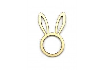 NAPKIN RING EASTER BUNNY UP