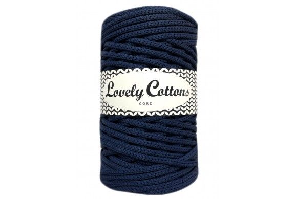 NAVY - polyester cord 5mm