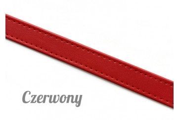 LEATHER STRAP 19MM - 10CM - RED