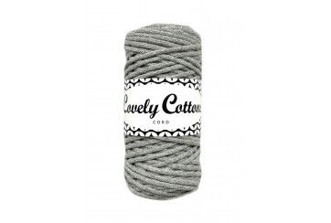 GREY - cotton cord 2mm