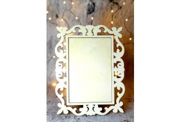 WOODEN FRAME WITH ORNAMENT 2