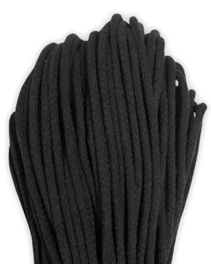 CZARNY - sznurek do szycia 6mm