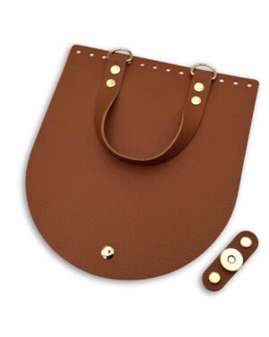 Klapka do plecaka 20x23 cm z zapięciem magnetycznym + mocowanie z nitami