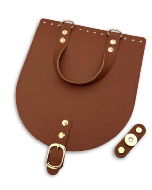 Klapka do plecaka 20x23 cm z paskiem + mocowanie z nitami