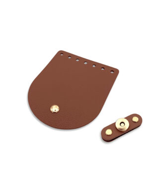 Klapka do etui 10x12 cm z zapięciem magnetycznym + mocowanie z nitami